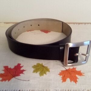 Ladies Leather Belt, Black